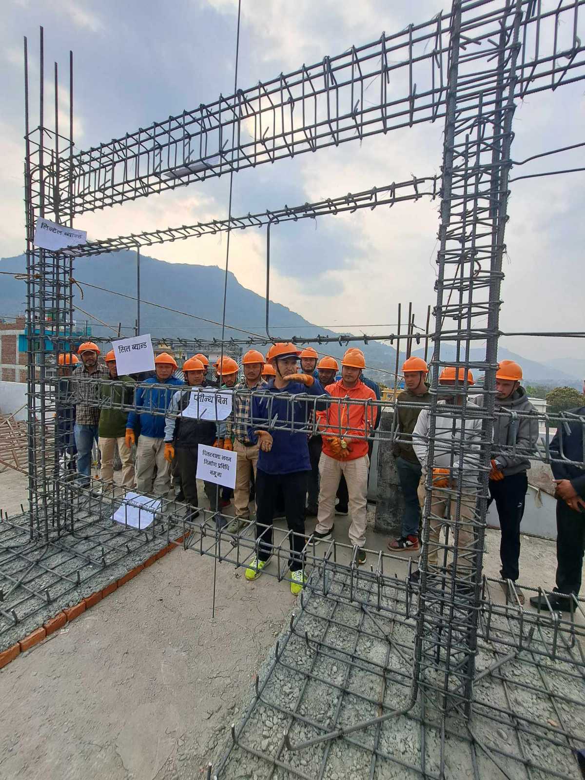 व्यासले दियो भुकम्प प्रतिरोधी तालिम
