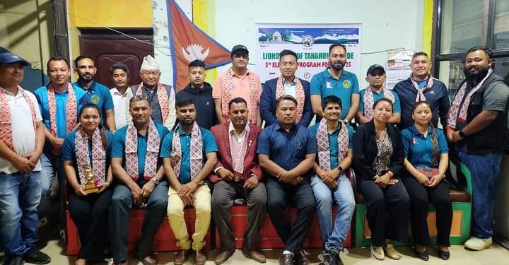 लायन्स क्लब अफ तनहुँ म्याग्देको अध्यक्षमा पशुपति