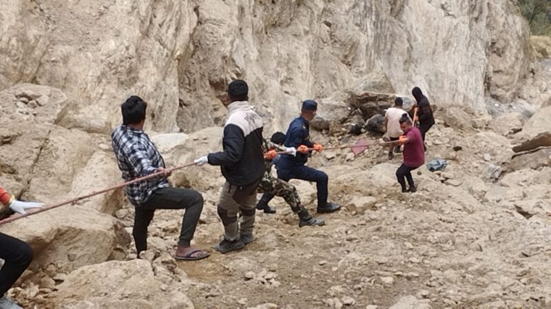 जिप दुर्घटनामा चालकको घटनास्थलमै मृत्युतनहुँ, चैत्र २३ गते: