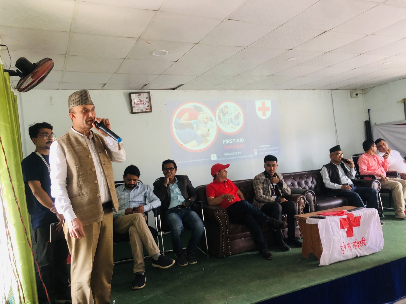 रेडक्रस भानुभक्त क्याम्पसकाे एकदिने प्राथमिक उपचार तालिम प्रशिक्षण सम्पन्न: