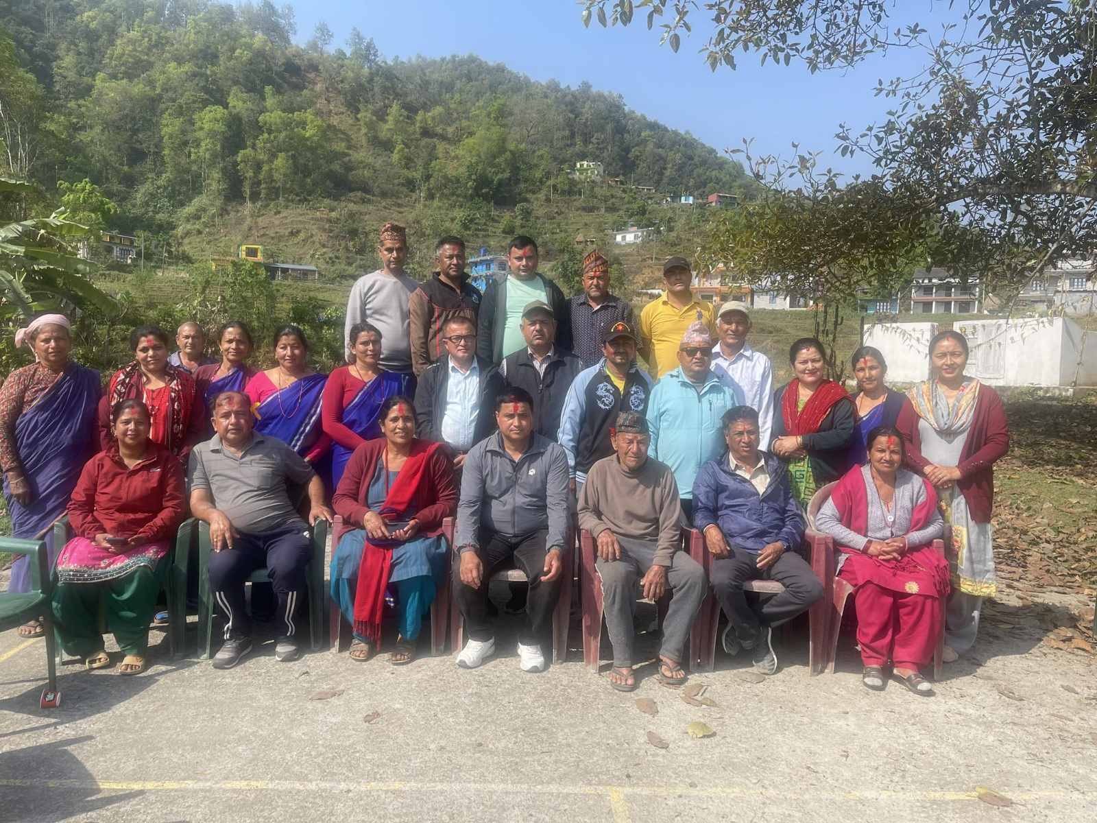 क्षेत्री समाज नेपाल म्याग्दे साविक जामुनेकाे अध्यक्षमा अधिकारी: