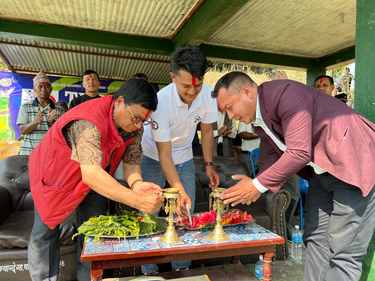 १२ औं आदर्श तथा सातौ तारा स्मृति कप फुटबल आजवाट सुरु