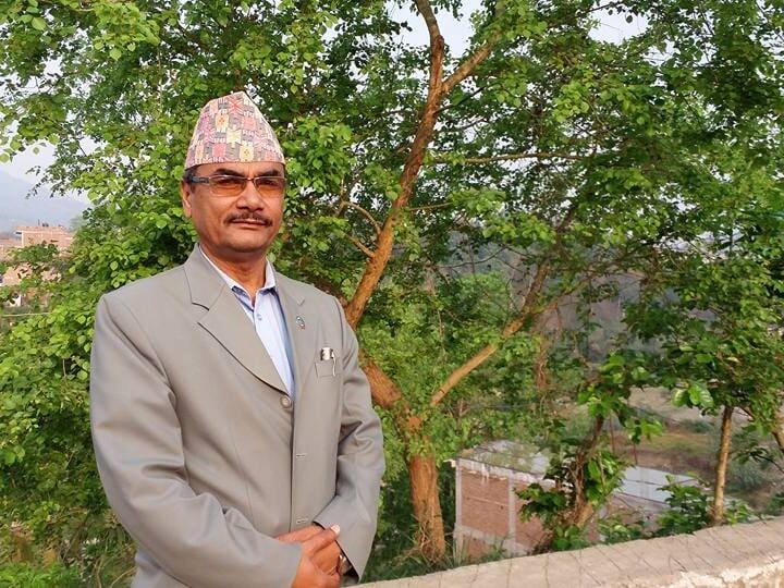 नेपाली लेखक संघ तनहुँले गर्याे संस्थापक अध्यक्ष वाग्लेलाई सम्मान