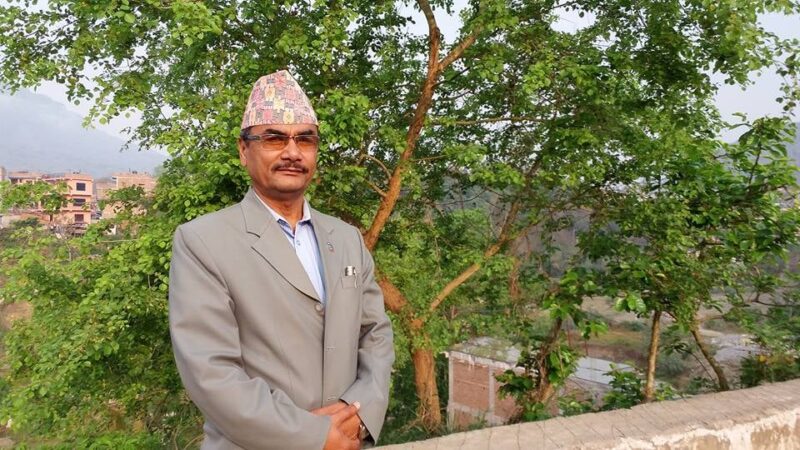 नेपाली लेखक संघ तनहुँले गर्याे संस्थापक अध्यक्ष वाग्लेलाई सम्मान