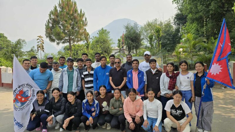 प्रदेश स्तरीय भलिबलमा तेस्रो स्थानको लागि तनहुँ र म्याग्दी भिड्दै