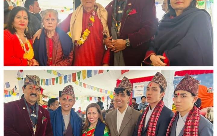 मन्दिर निर्माणकाे लागि अमेरिकामा भएको महायज्ञमा कार्की परिवार बाट १२ लाख डलर दान: