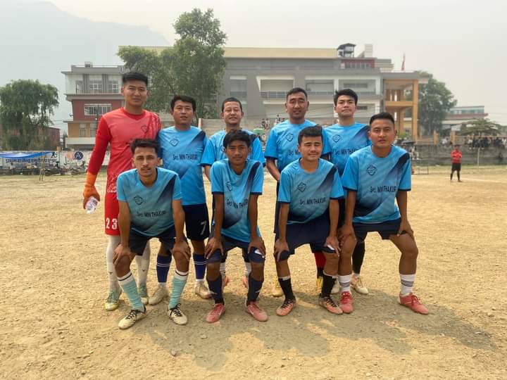 वर्षाका कारण प्रथम दमाैली च्याम्पियन्स कप फुटबलकाे प्रि क्वाटरका खेल प्रभावित: