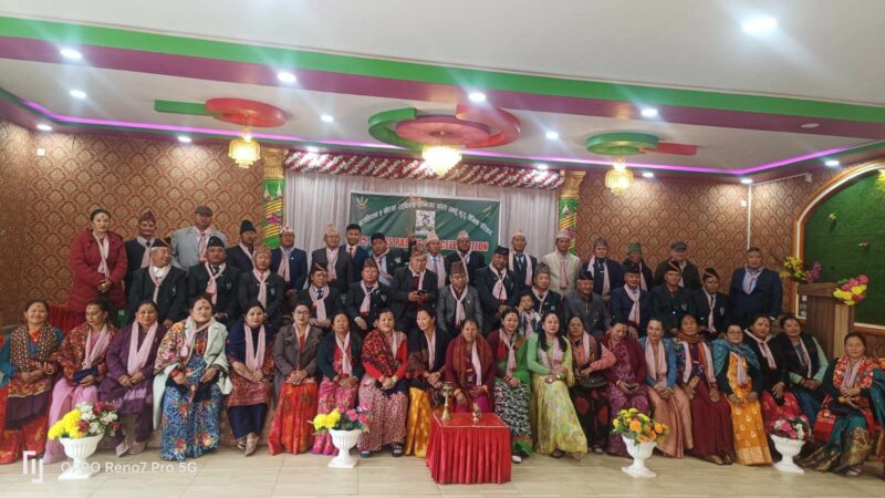 नयाँ वर्षमा ६ वटालियन ५ गाेरखा राइफल्स भूपू हरूकाे शुभकामना आदानप्रदान !