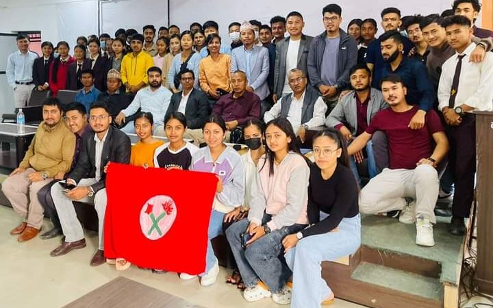 व्यास नगर प्रमुख न्याैपानेलाइ नेपाल विद्यार्थी संघकाे ध्यानाकर्षण पत्र: