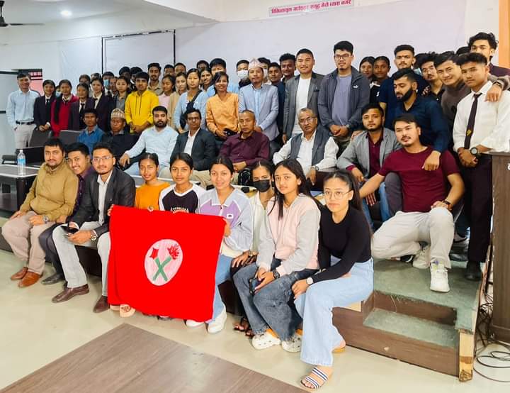 व्यास नगर प्रमुख न्याैपानेलाइ नेपाल विद्यार्थी संघकाे ध्यानाकर्षण पत्र: