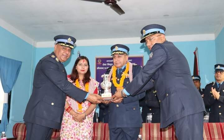 गण्डकी प्रदेश प्रहरी प्रमुख खनालकाे विदाई