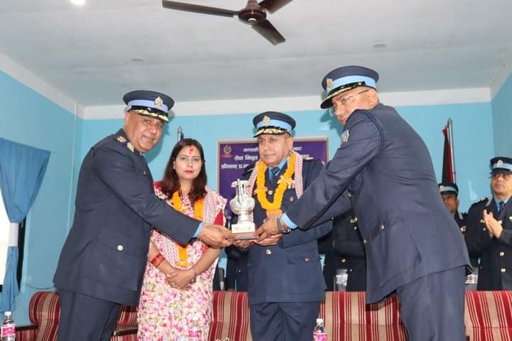 गण्डकी प्रदेश प्रहरी प्रमुख खनालकाे विदाई