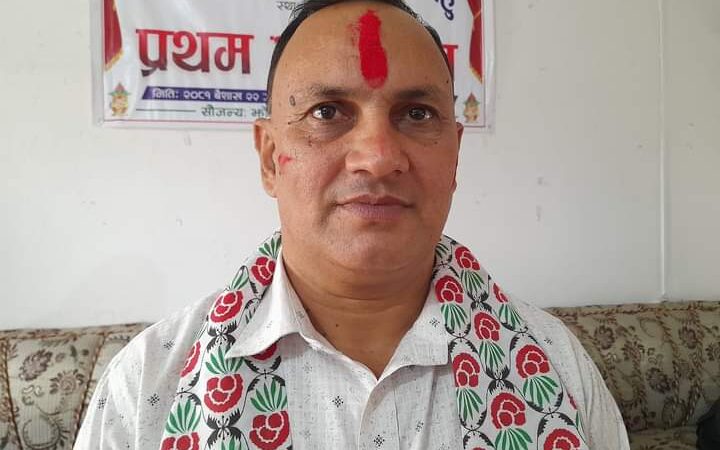 पाैडेल वंश महासंघ नेपाल तनहुँ व्यास नगर अध्यक्षमा ईश्वर पाैडेल निर्वाचित