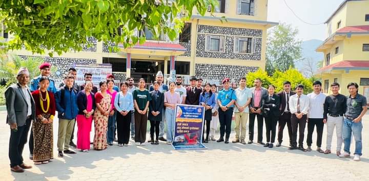 आदिकवि भानुभक्तमा लागु औषध दुर्व्यसन सम्बन्धी सचेतना कार्यक्रम सम्पन्न