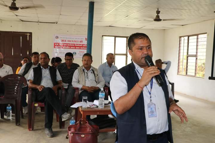 म्याग्दे गाउँपालिकामा वजेट नीति तथा कार्यक्रम निर्माणका लागि सर्वदलिय एवं सर्वपक्षिय अन्तर सम्वाद कार्यक्रम