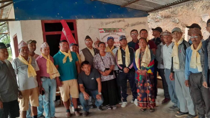 नेपाल लोकतन्त्रवादी आदिवासी जनजाति महासंघ वडा वडामा गठन