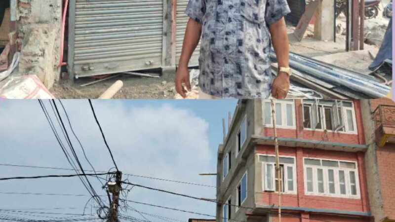 मुख्यचाेकका पन्थले घर भत्काउँदा अन्यले भने सुरु नैं गरेनन् !