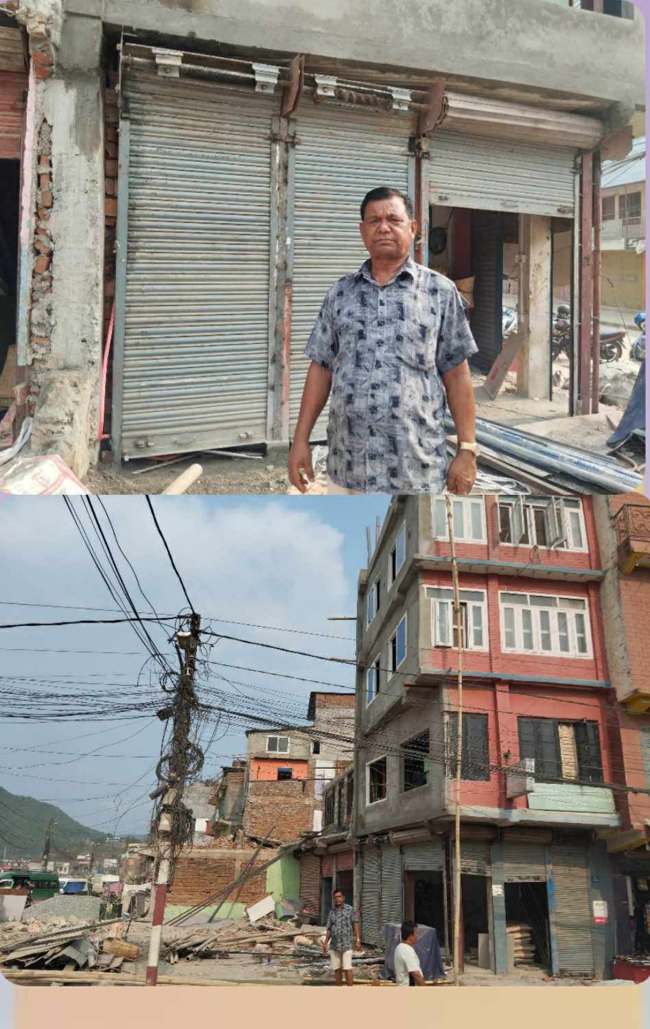मुख्यचाेकका पन्थले घर भत्काउँदा अन्यले भने सुरु नैं गरेनन् !
