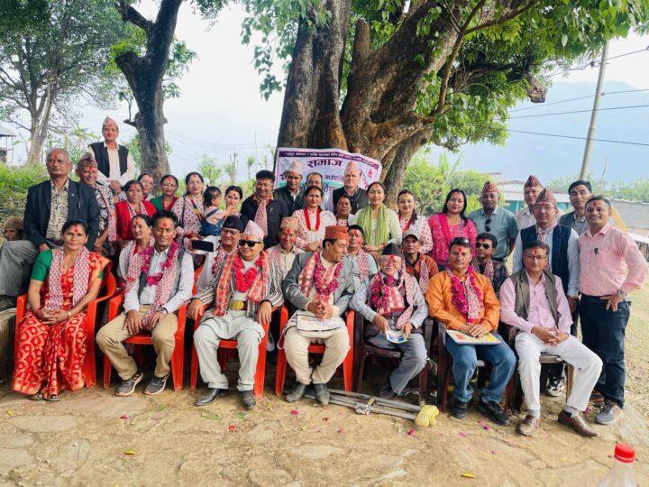 क्षत्री समाज वन्दीपुरकाे अध्यक्षमा कृष्णबहादुर