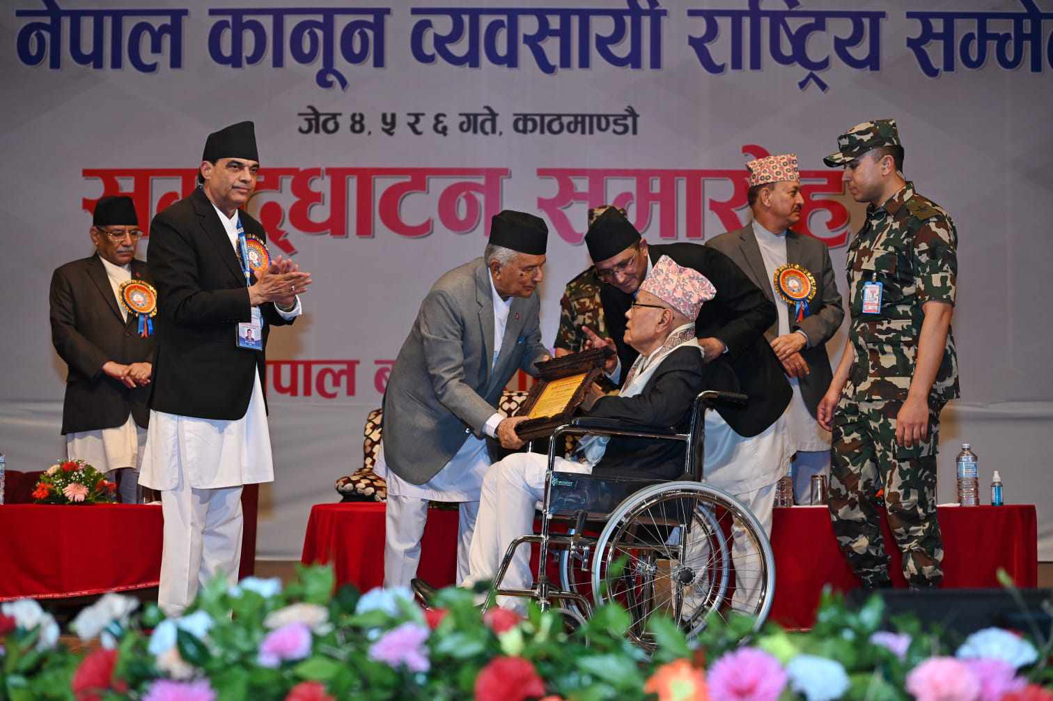 विधिसम्मत न्यायिक प्रणालीबाट मात्रै देशमा सुशासन र अमनचयन- राष्ट्रपति पाैडेल