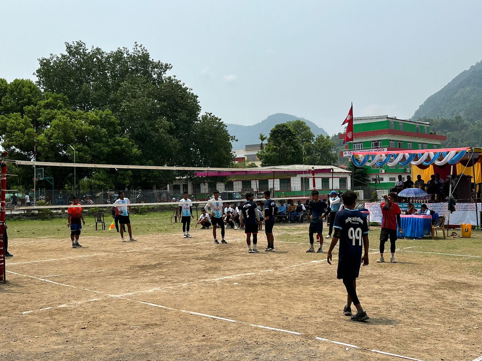 अन्तरपालिका भलिबल प्रतियोगितामा भिमाद तृतीय