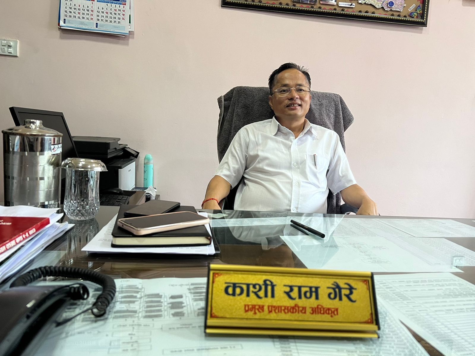 व्यासका प्रमुख प्रशासकिय अधिकृत गैरेकाे निर्णयले सेवाग्राही खुसी