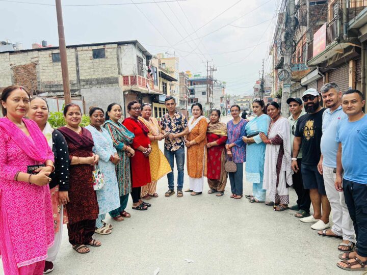 जेसीआई ब्यासनगरकाे भवन निर्माणलाइ महिला उधमि संघकाे सहयोग