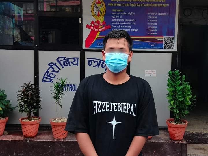 लागु औषध सहित शुक्लागण्डकीका गुरूङ पक्राउ