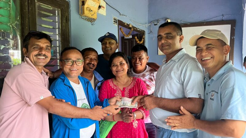 सामाजिक क्षेत्रमा सक्रिय निर्मल मा.वि.२०४५ एसएलसी समूह