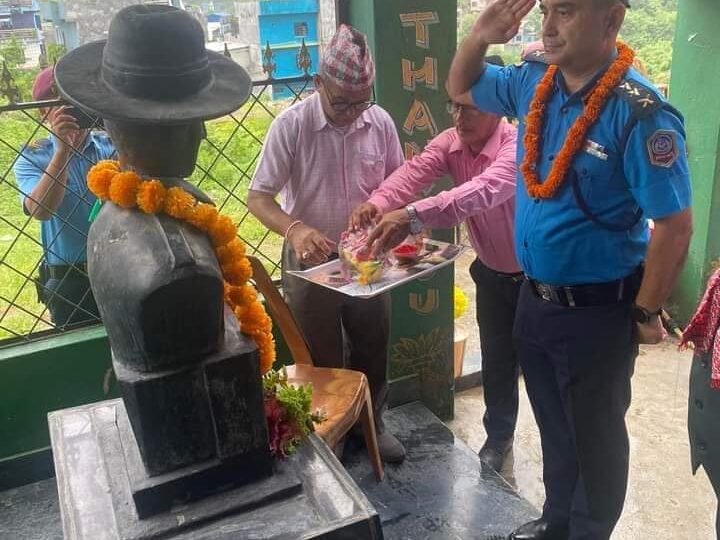 एसपी शाहीलाई भूपू सैनिक क्लवकाे स्वागत एवं सम्मान