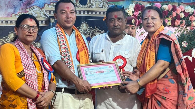 थर्पुमा जारी महायज्ञकाे दाेस्राे दिनमा ५ लाख ९० हजार दान संकलन