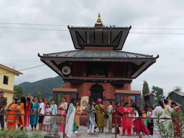 च्यवन धाममा हुने धार्मिक महोत्सवको तयारी पुरा