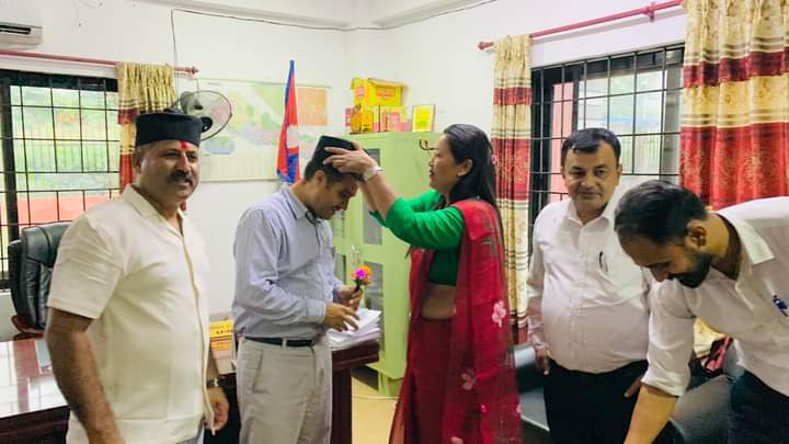 भानु नगरपालिकाका मेयर त्रिपाठी जापान प्रस्थान