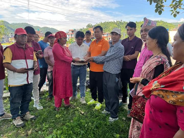 जिफन्ट तनहुँ द्वारा मुटु तथा क्यान्सर पीडितलाई आर्थिक सहयोग