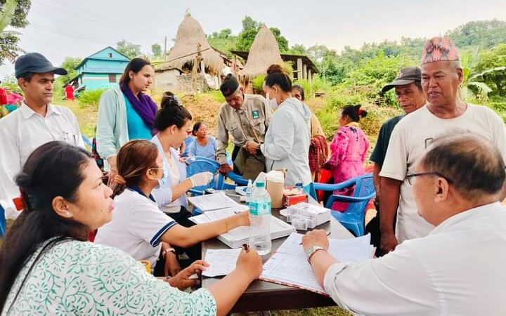 म्याग्देकाे घुम्ती शिविरमा हजारौं जनताको सहभागीता