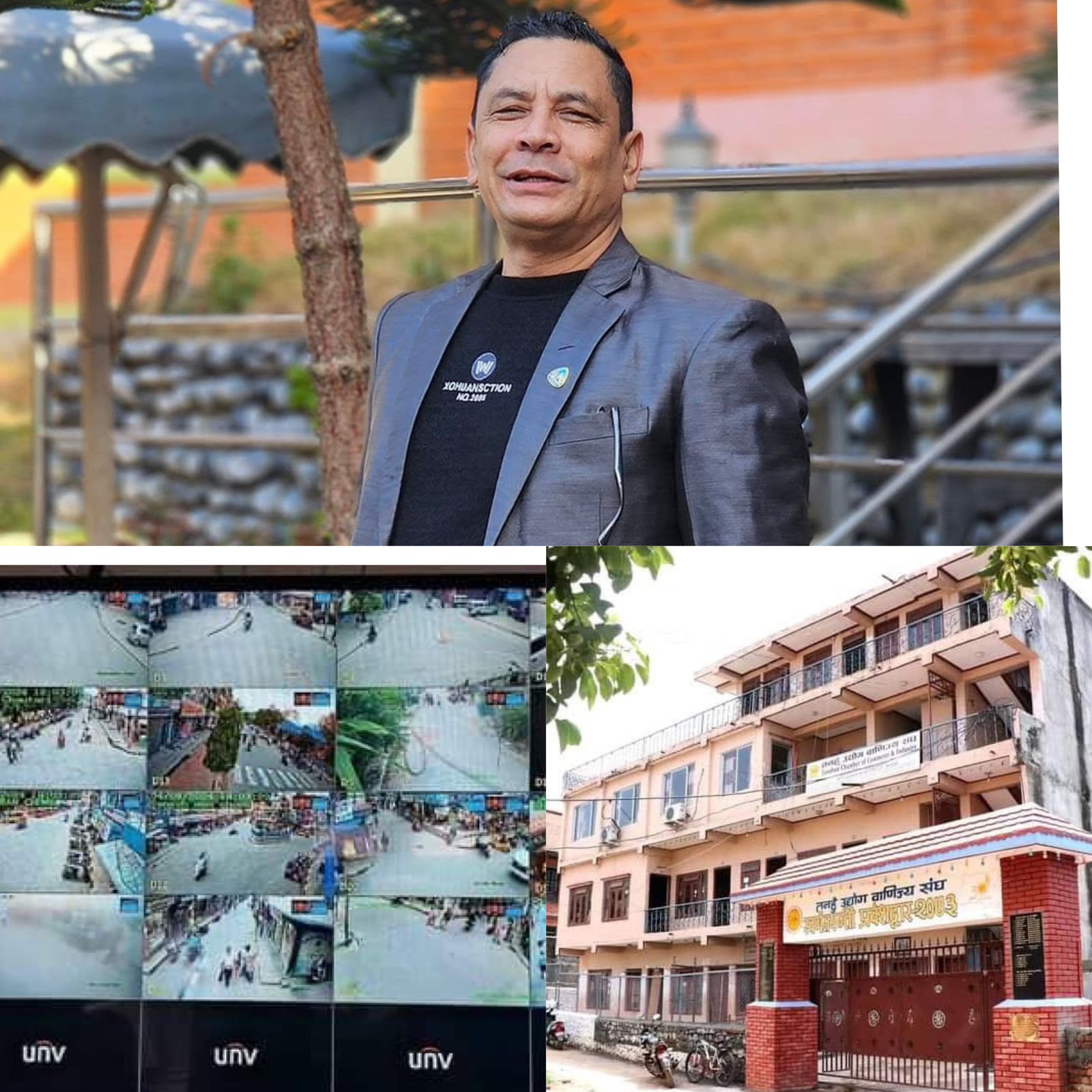 सभापति मल्लकाे सक्रियतामा दमाैली बजारमा सिसि क्यामरा जडान