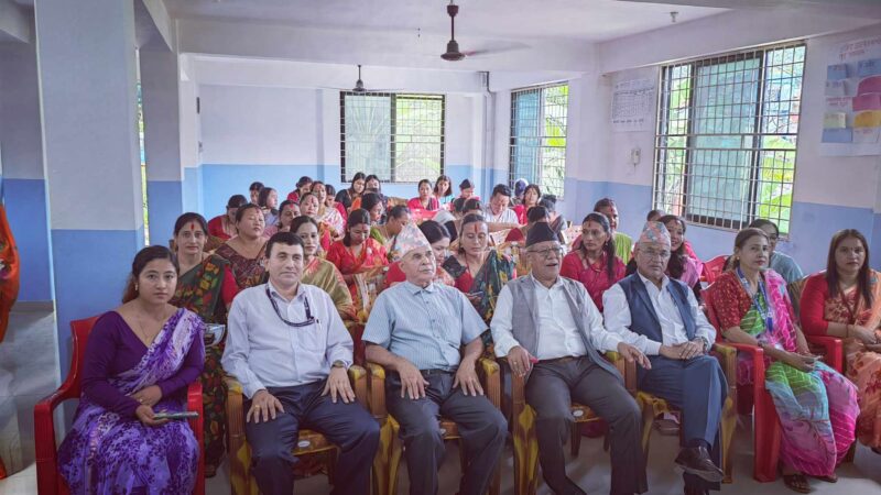 व्यास २ का महिलालाई उद्यमशिलता विकास तालिम