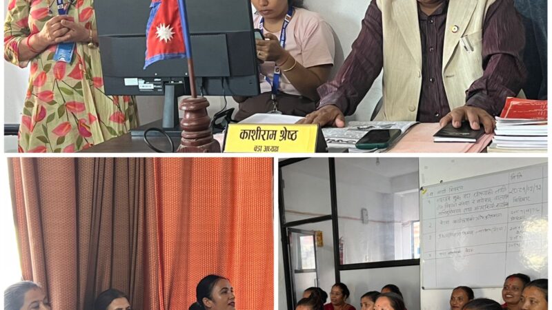 व्यास २ काे आयाेजनामा विजया दशमीकाे शुभकामना आदानप्रदान कार्यक्रम सम्पन्न