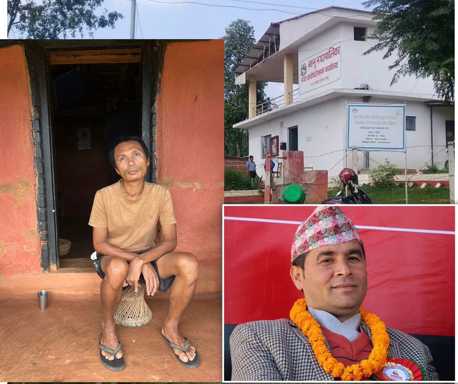 बिरामी गायक कृष्ण थापा लाई भानु नगरपालिकाकाे ३० हजार सहयोग