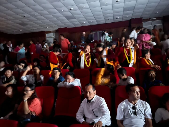 तनहुँकाे भिमाद र दमाैलीमा चलचित्र “दिलसरा” हेर्नेकाे भिड