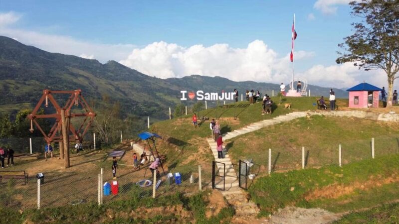 आन्तरिक पर्यटकको राेजाइमा सम्जुरकाे चिल्ड्रेन पार्क
