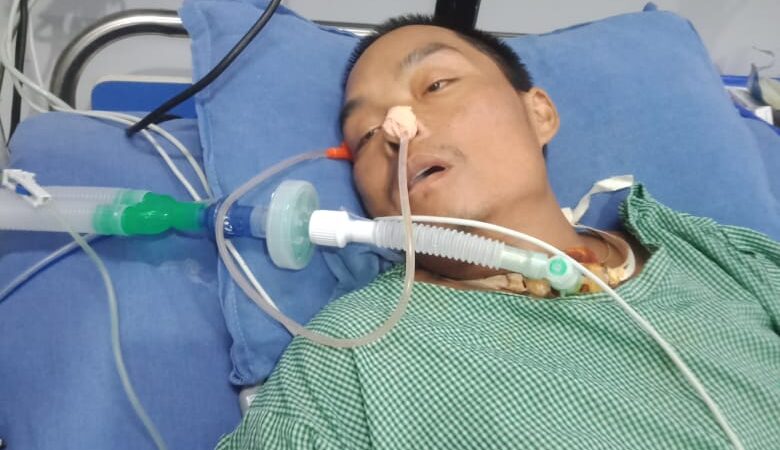म्याग्देका आले गम्भीर बिरामी भइ १८ दिनदेखि अस्पतालकाे भेन्टिलेटरमा , सहयोगकाे अपिल