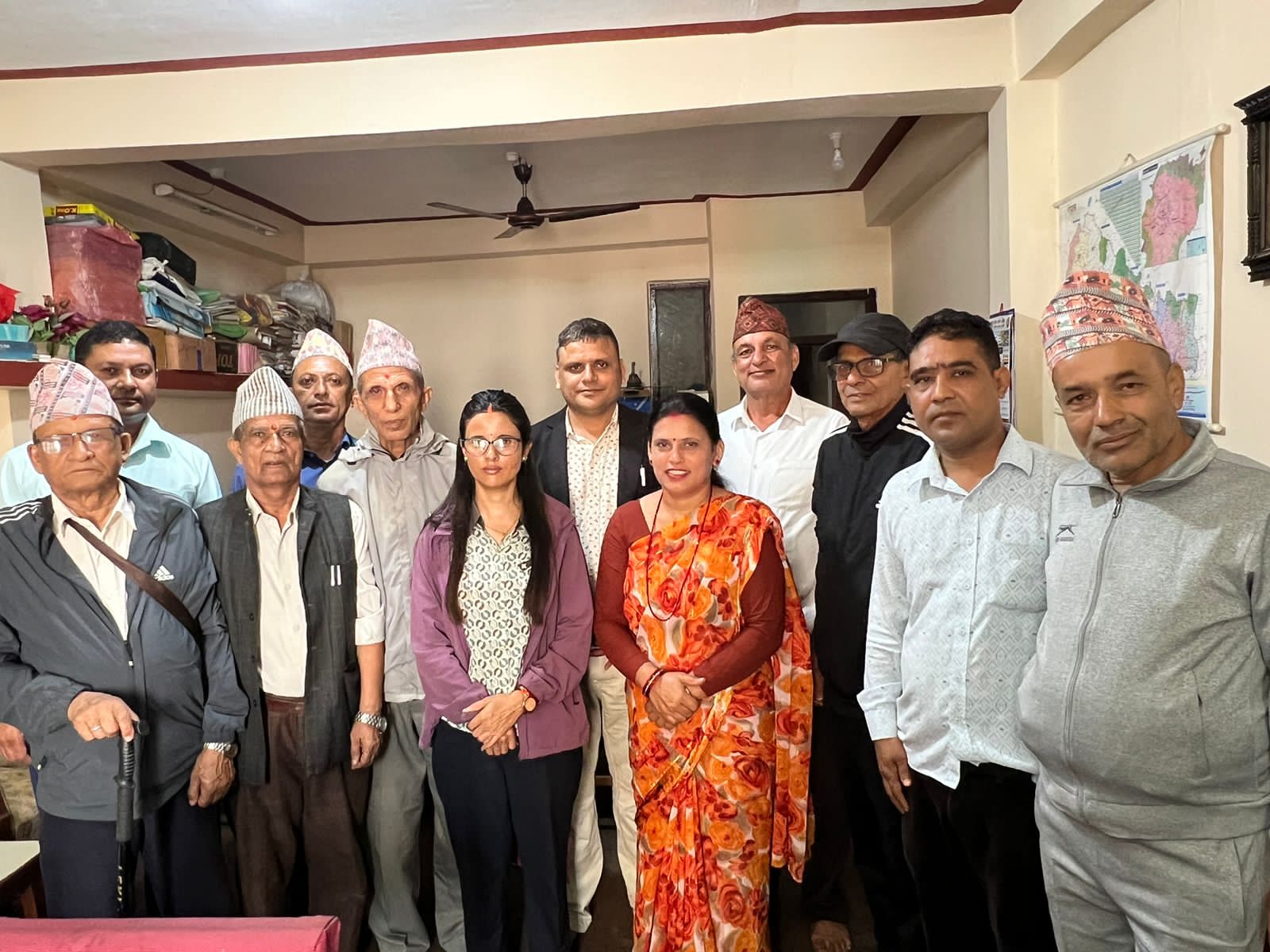 स्याङ्जा तनहुँ सम्पर्क सदनको शुभकामना आदानप्रदान कार्यक्रम सम्पन्न