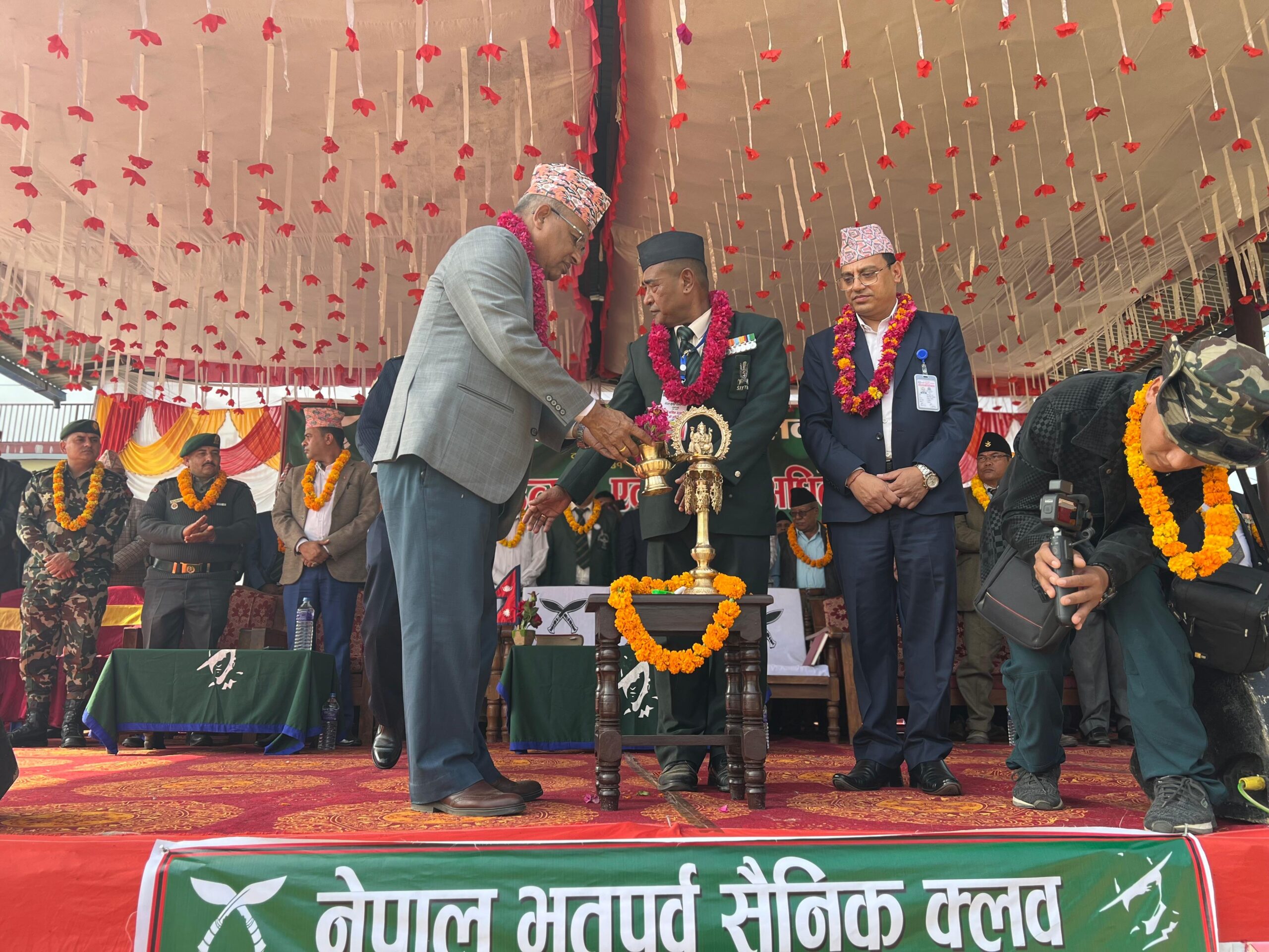 नेपाल भूतपूर्व सैनिक क्लव दमाैलीकाे ४१ औ वार्षिकोत्सब तथा १३ औ अधिवेशन सम्पन्न