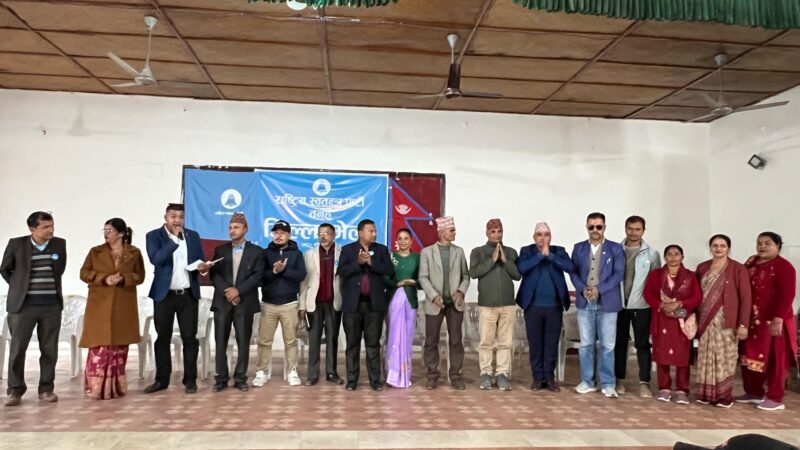 राष्ट्रिय स्वतन्त्र पार्टी तनहुँकाे सभापतिमा विश्व बास्तोला