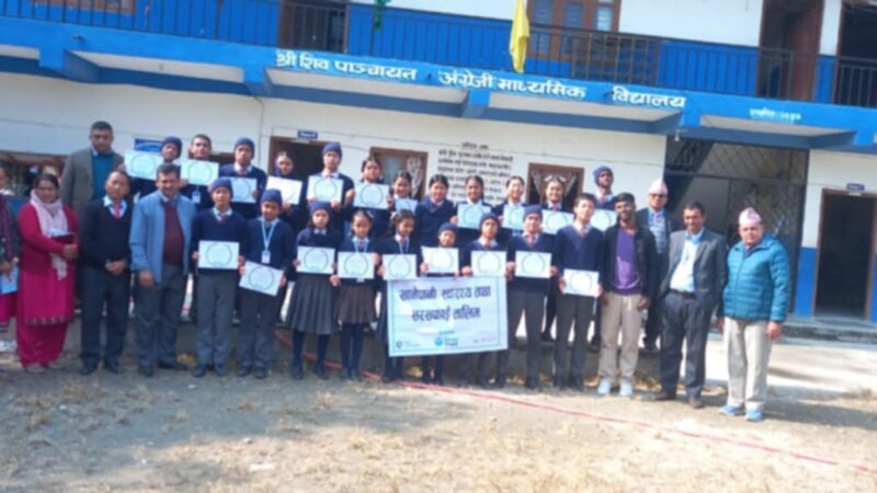 शिवपाञ्चायन माविमा खानेपानी तथा सरसफाइ तालिम सम्पन्न