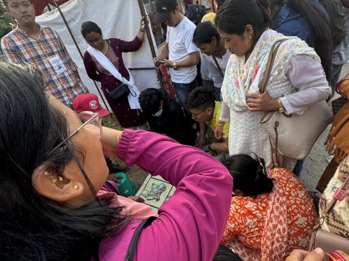 भाेटिबजार महाेत्सवमा खुल्लमखुल्ला लङ्गुरबुर्जा – रमिते बन्दै तनहुँ प्रहरी !