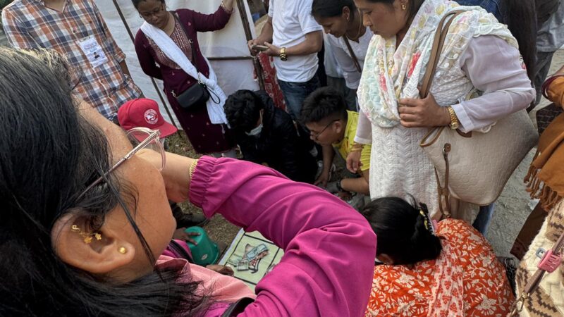 भाेटिबजार महाेत्सवमा खुल्लमखुल्ला लङ्गुरबुर्जा – रमिते बन्दै तनहुँ प्रहरी !