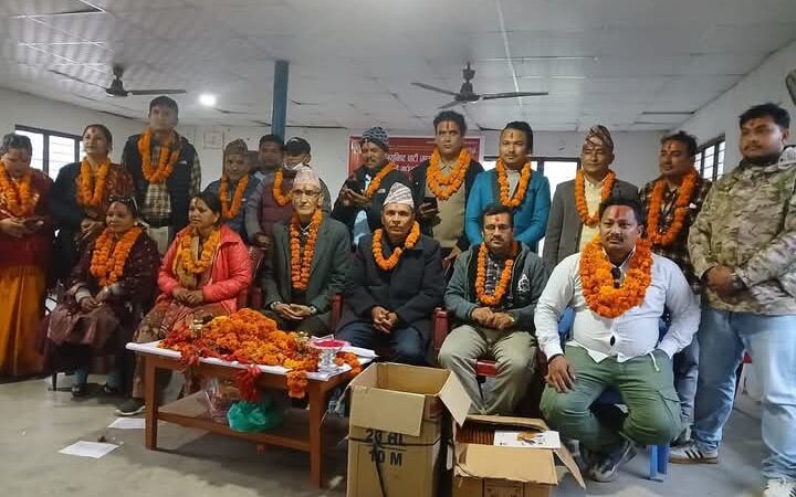 नेकपा माओवादी म्याग्देकाे अध्यक्षमा पुनः  श्रेष्ठ