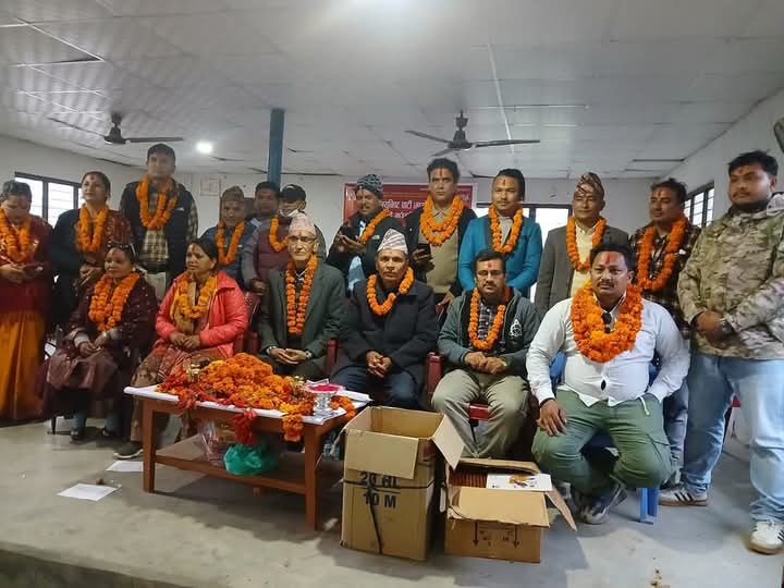 नेकपा माओवादी म्याग्देकाे अध्यक्षमा पुनः  श्रेष्ठ